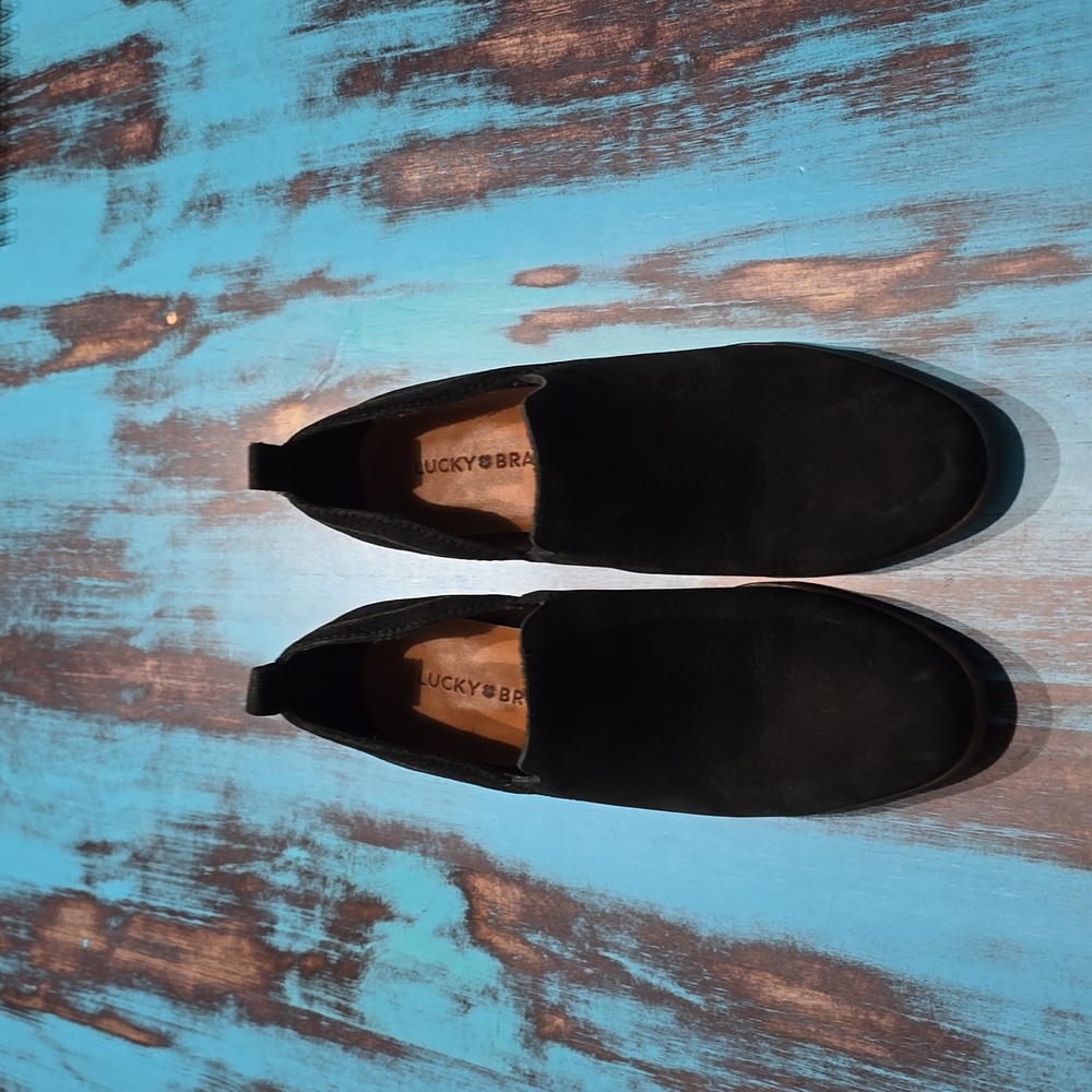 Women's Lucky Brand Suede Booties